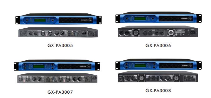 Многоканальный цифровой усилитель мощности GX-PA3005/ GX-PA3006/ GX-PA3007/ GX-PA3008